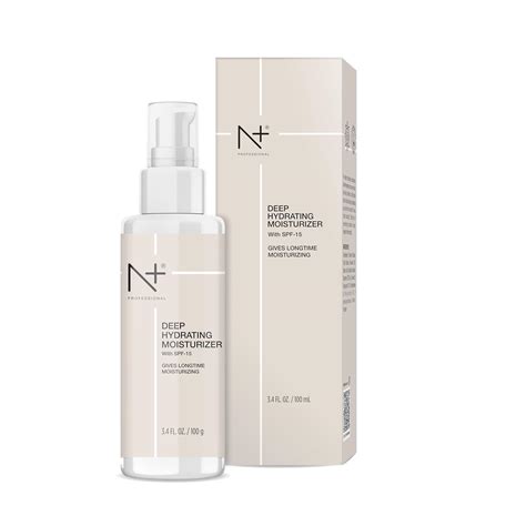 N PLUS Professional Deep Hydrating Lotion Moisturizer With Spf-15 For ...