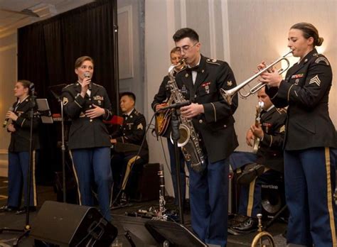 NY Army Guard musicians playing for U.S. Embassy reception in Israel ...