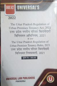 The Uttar Pradesh Regulation Of Urban Premises Tenancy Act, 2021: Buy ...