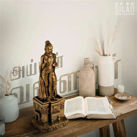 Replica Of Kanyakumari Thiruvalluvar Statue as a 12 Inch Sculpture ...