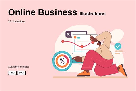 Online Business Illustration Background Cute 的图像结果