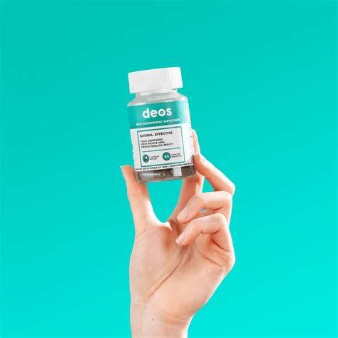 Internal Body Deodorizing Supplement | DEOS Full Body Natural Deodorant ...