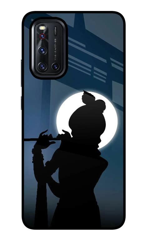 Shri Krishna Silhouette Vivo V19 Glass Case – Hello Swanky Online Pvt. Ltd.