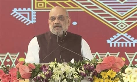 CPI-M, Congress fight in Kerala but unite in Tripura against BJP: Amit Shah