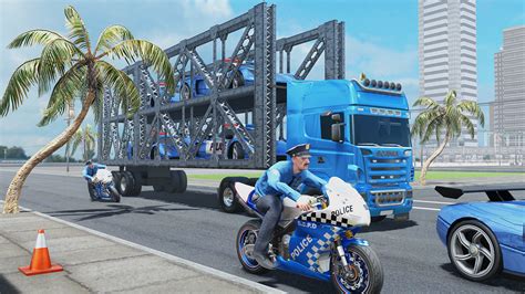 Us Police Cargo Plane Simulator 2019 : Heavy Trailer Truck Tycoon ...