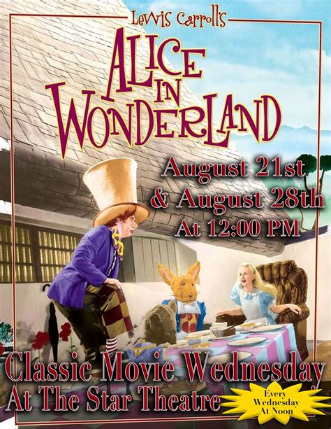 Alice in Wonderland (1933 | Approved | 1h 16m), 310 N. Barron St ...