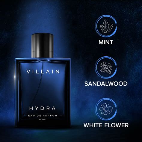 VILLAIN HYDRA EAU DE PARFUM FOR MEN, 100 ML