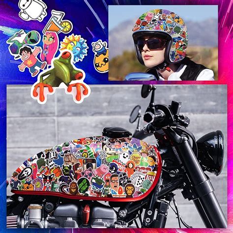 Buy 300PCS Cool Brand Stickers for Water Bottle, 90s Cartoon Stickers ...