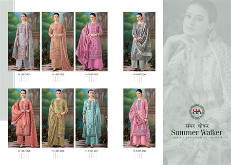 Summer Walker Harshit Fashion Cambric Cotton Pant Style Suits – Kavya ...