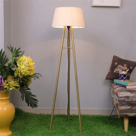 Buy HOMESAKE Contemporary Decor Gold Metal Floor Lamp from Homesake at ...
