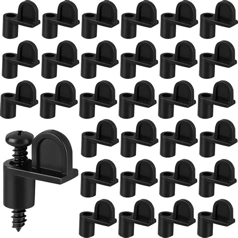 XwaYexa 60 Pcs 3/8 Inch Nylon Window Screen Clips with Screws, Secure ...