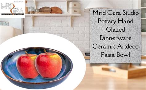 Buy Mrid Cera Studio Pottery Hand Glazed Dinnerware Ceramic Artdeco ...