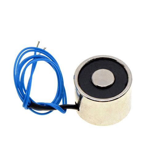 DC 12V KK-P25/20 8KG Lifting Solenoid Electromagnet | Robodo