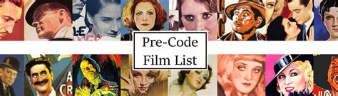 Image result for Rare Pre-Code Films