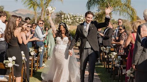 Inside Beauty Influencer Monica Ravi's Multicultural Californian Wedding