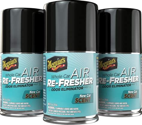 Meguiar's Whole Car Air Refresher, Odor Eliminator Spray 2 Oz - 3 Pack, Blue | eBay in 2024 ...