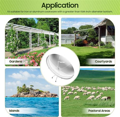 MSAIERPLR Solar Oven, Portable Outdoor Parabolic Solar Cooker, India | Ubuy
