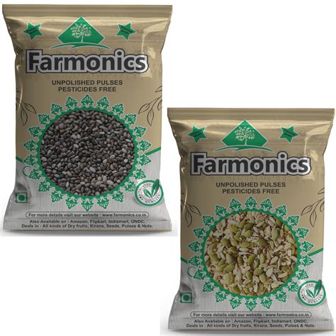 Nutrient-Rich Combo: Mix Seeds & Chia Seeds | Farmonics