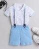 Buy White & Sky Blue Sets for Boys by BUMZEE Online | Ajio.com