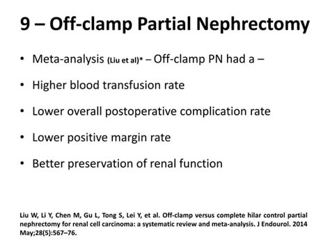 Image result for Steps of Partial Nephrectomy