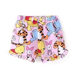 Babyhug Disney Knit Above Knee Length Shorts with Winnie the Pooh ...