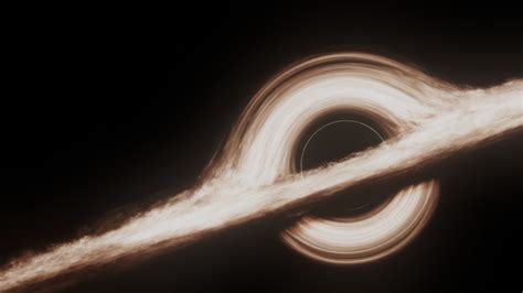 ArtStation - Interstellar Gargantua (Black Hole) Fan Art