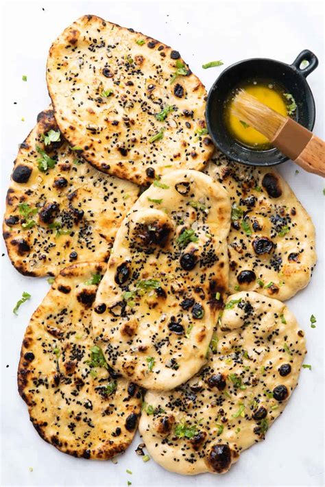 No Yeast Naan in 30 minutes (on the stovetop) - My Food Story
