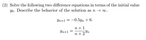 Image result for Solve Difference Equation