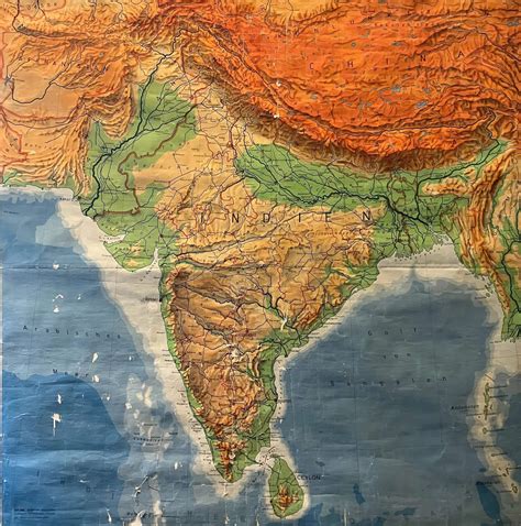 Physical Map of Asia 的图像结果