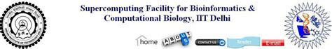 SCFBIO, IIT Delhi Training/Workshop Program in Bioinformatics and ...
