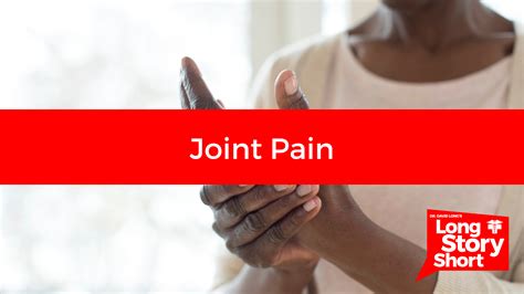 Joint Pain - Dr. David Long - Lubbock Cooper Health Center