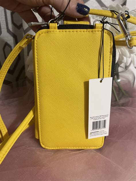 Marc Tetro Yellow Dachshund Cell Phone Crossbody Wallet/Purse - NWT | eBay
