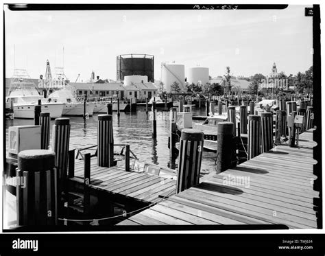 September 1968 VIEW OF BOAT SLIPS AND OLD SOUTH WHARF FROM STRAIGHT ...