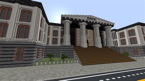 Image result for Minecraft Bank Build Tutorial Survival