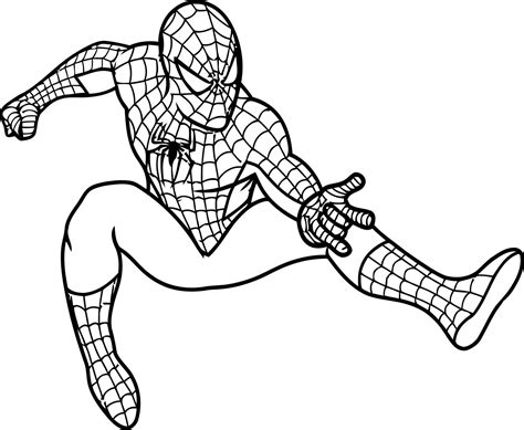 Free Printable Spiderman Coloring Pages For Kids | Avengers coloring ...