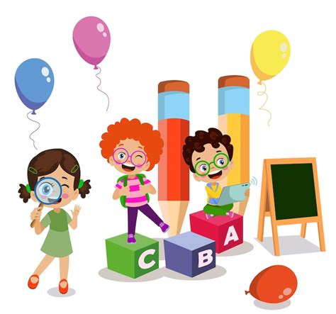 Preschool learning cartoon Images - Free Download on Freepik