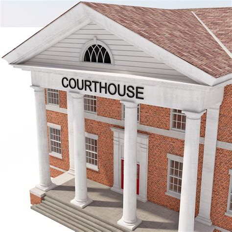 Courthouse Building Model 的图像结果