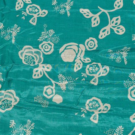 Premium Sage Green Colour Muslin Digital Printed Fabric Fabric for ...