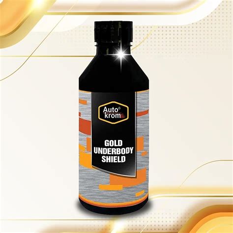 Autokrom Gold Underbody Shield/Underbody Coating/Anti Rust/Rubberized ...