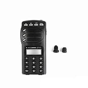 TECKEEN Black Radio Front Housing Outer Case Cover Shell for Motorola ...