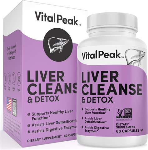 Amazon.com: NATION HEALTH MD Liver Renew - Liver Cleanse Detox & Repair - Liver Support ...