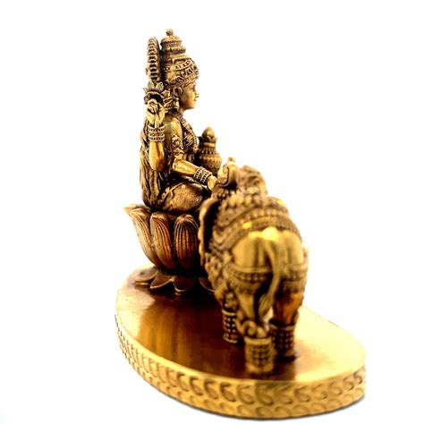 Timeless Gold Goddess Gajalakshmi Idols Now Online in India - EF-IF ...