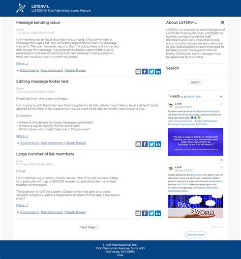 LISTSERV Email List Management Software