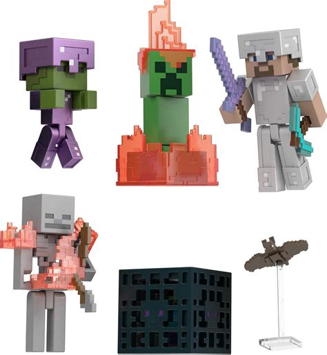 Minecraft Toys Comic Maker Action Figures Wave Mattel, 57% OFF