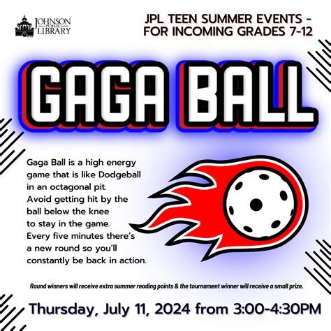Gaga Ball | Johnson Public Library