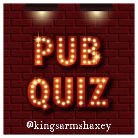 Kings Arms Haxey Quiz Night , 18 Low Street, Haxey, Doncaster, 17 April ...
