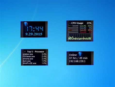 Image result for Alienware Sidebar Gadgets