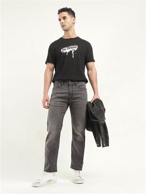 Buy Men's 513 Grey Slim Straight Fit Jeans Online | Levi's – Levis ...