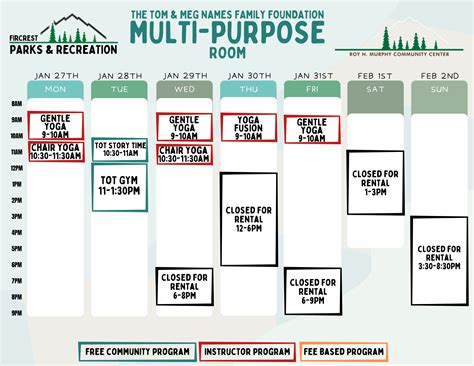 Roy H. Murphy Community Center - City of Fircrest