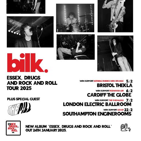 Bilk + The Pill & Coast, EngineRooms, Southampton, 22 February 2025 ...